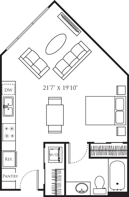 Floor plan layout diagram for S4